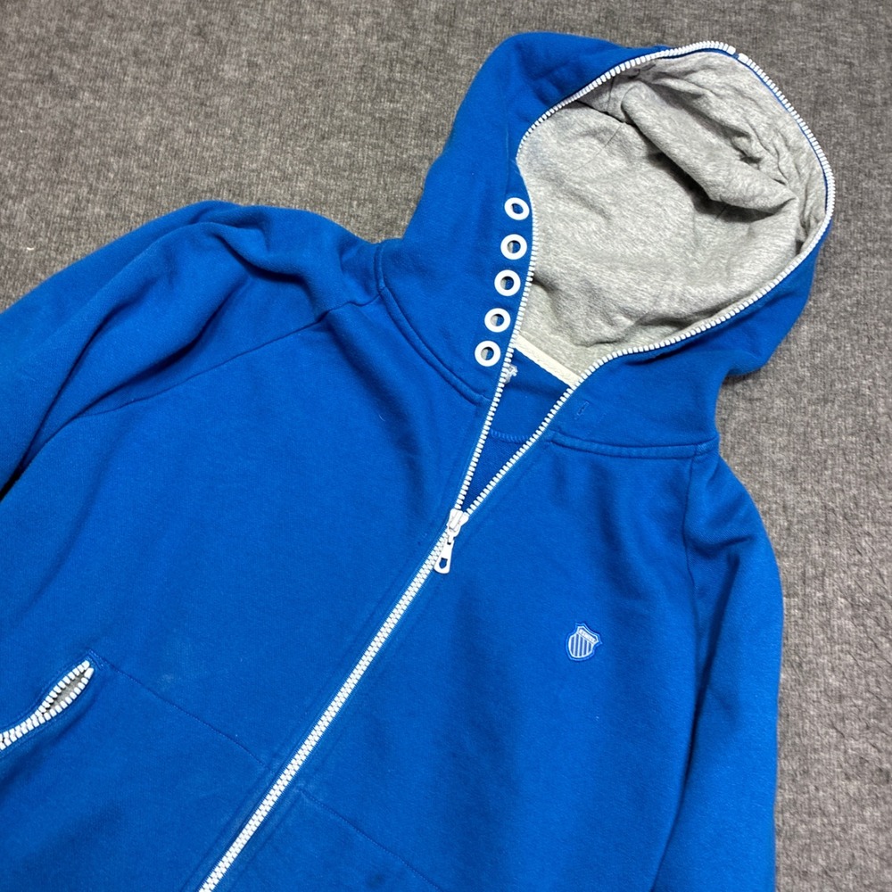 K-Swiss Ironman‎ Coeur d'Alene Hoodie Mens Medium Blue Full Zip Athletic